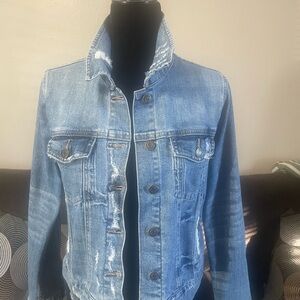 Eunina Faded Blue Jean Jacket